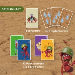 Arnie & Barney - Drop or Stop?!, Kartenglücksspiel, ab 6 Jahren