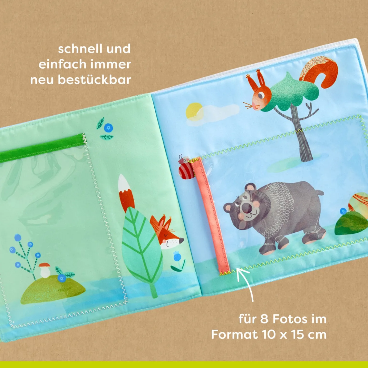 Baby-Fotoalbum Waldfreunde