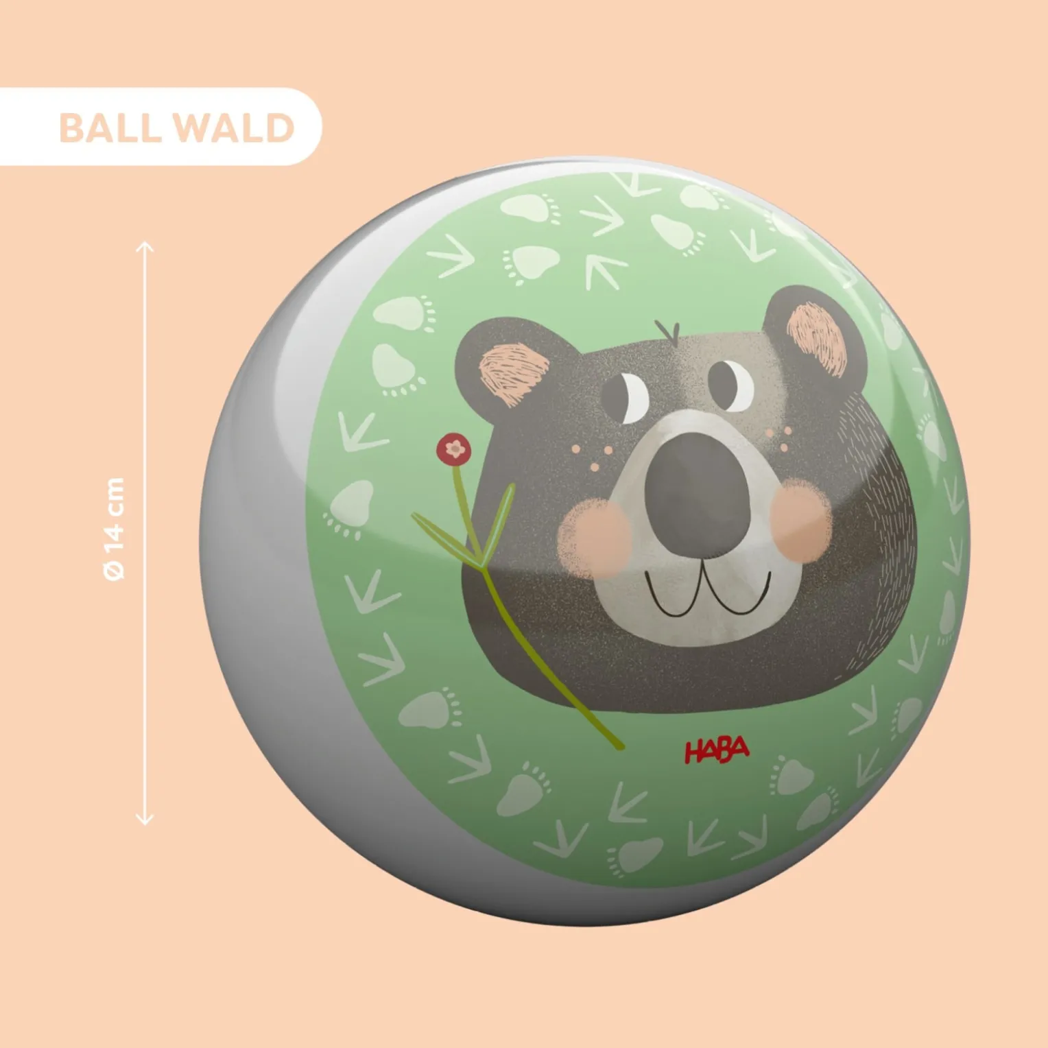 Ball Wald 14 cm
