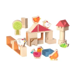 Bausteinwelt, My 1st Block World – Hühnerhof Kikeriki, ab 1 Jahr