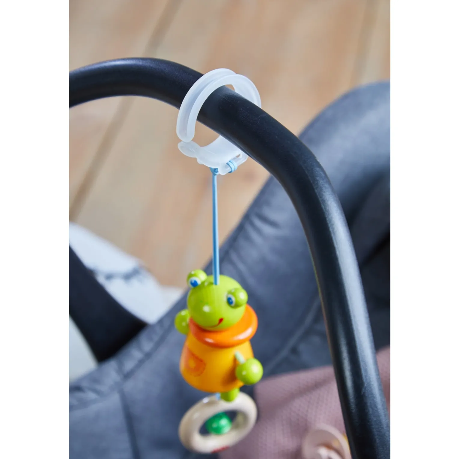 Befestigungsringe für Kinderwagen & Spielzeug, 8 Stück
