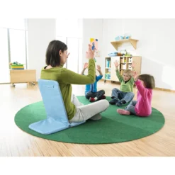 Bodenstuhl, blau