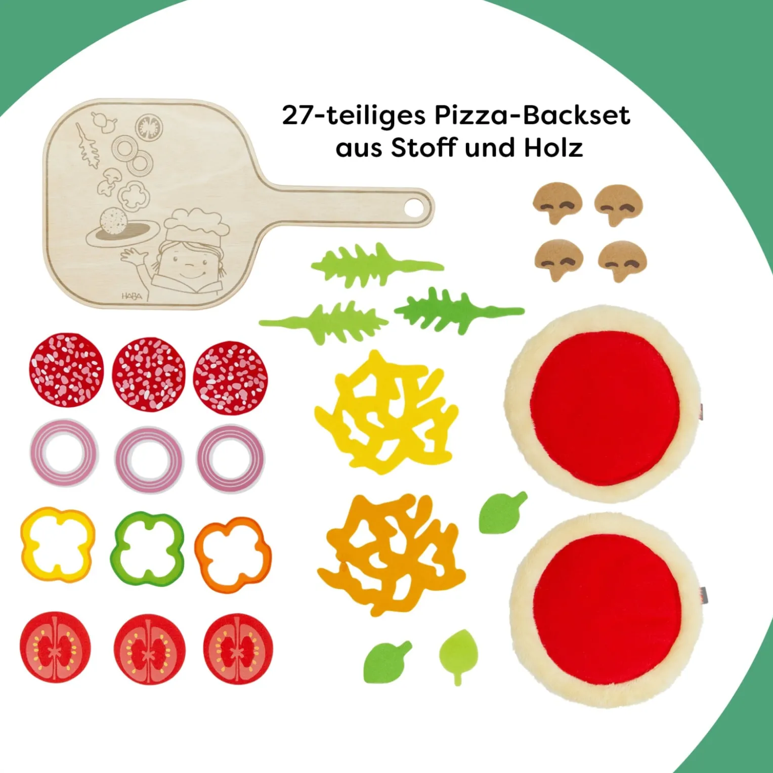 Creative Play – Pizza-Set mit Brettchen