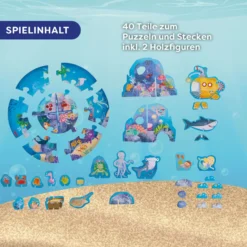 3D-Puzzle-Spielwelt Unterwasser
