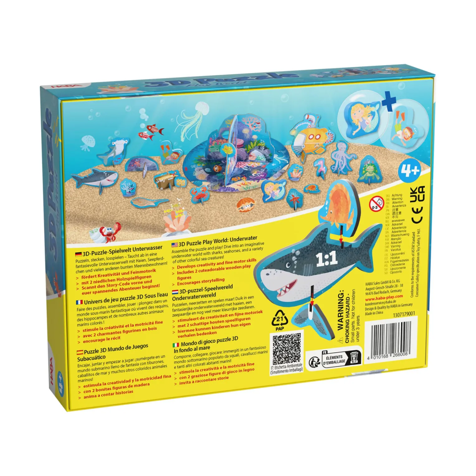3D-Puzzle-Spielwelt Unterwasser