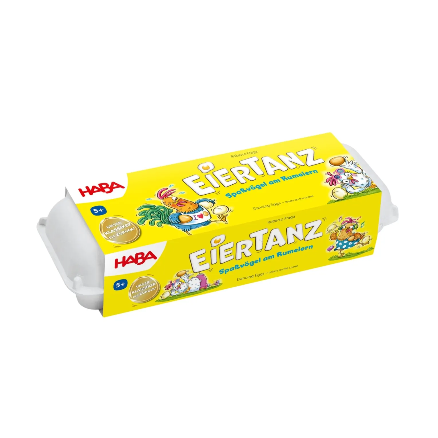 Eiertanz, Geschicklichkeitsspiel, ab 5 Jahren