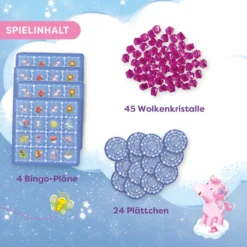 Einhorn Glitzerglück – Funkel-Bingo
