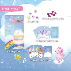 Einhorn Glitzerglück - Magischer Würfelspaß
