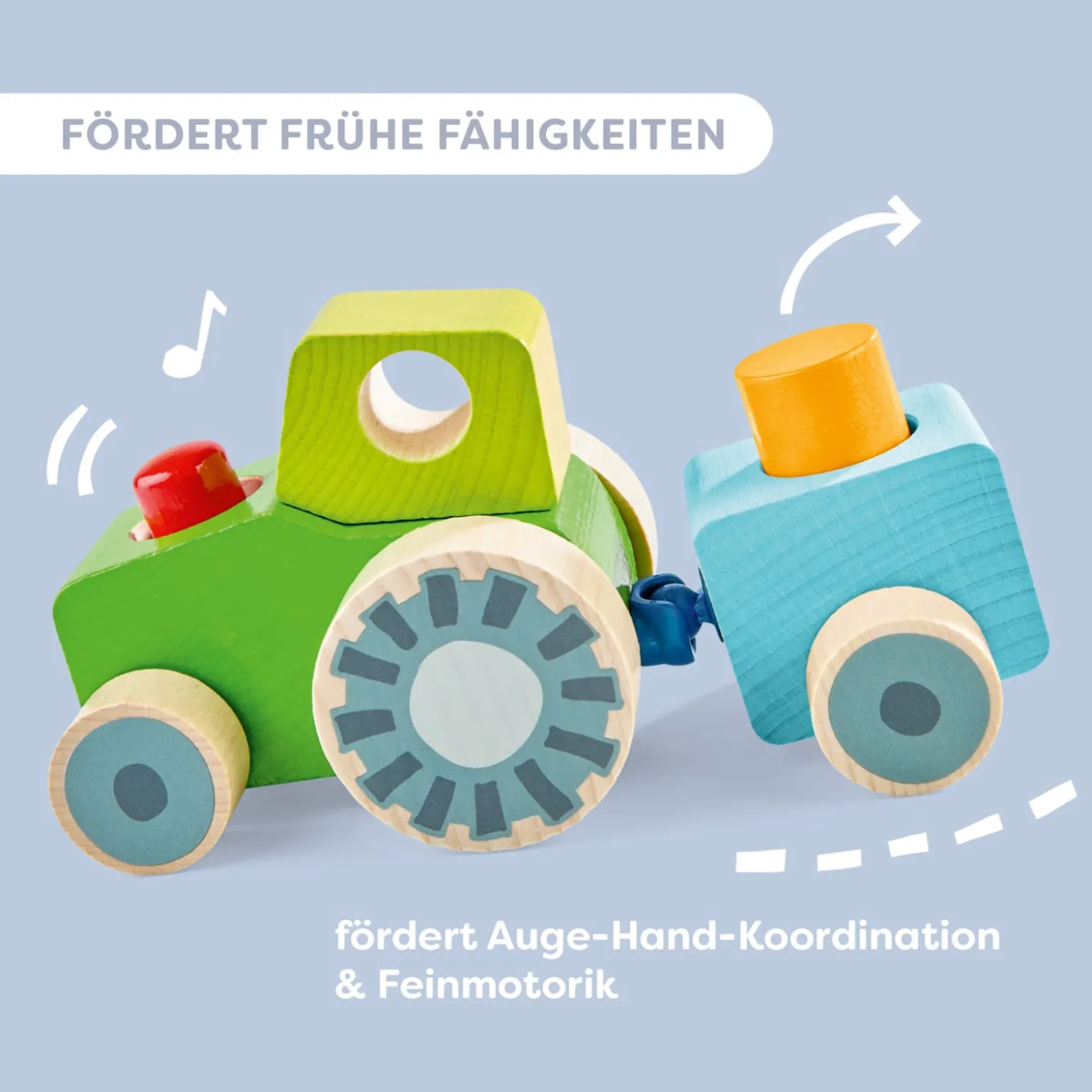 Entdeckerfahrzeug Traktor