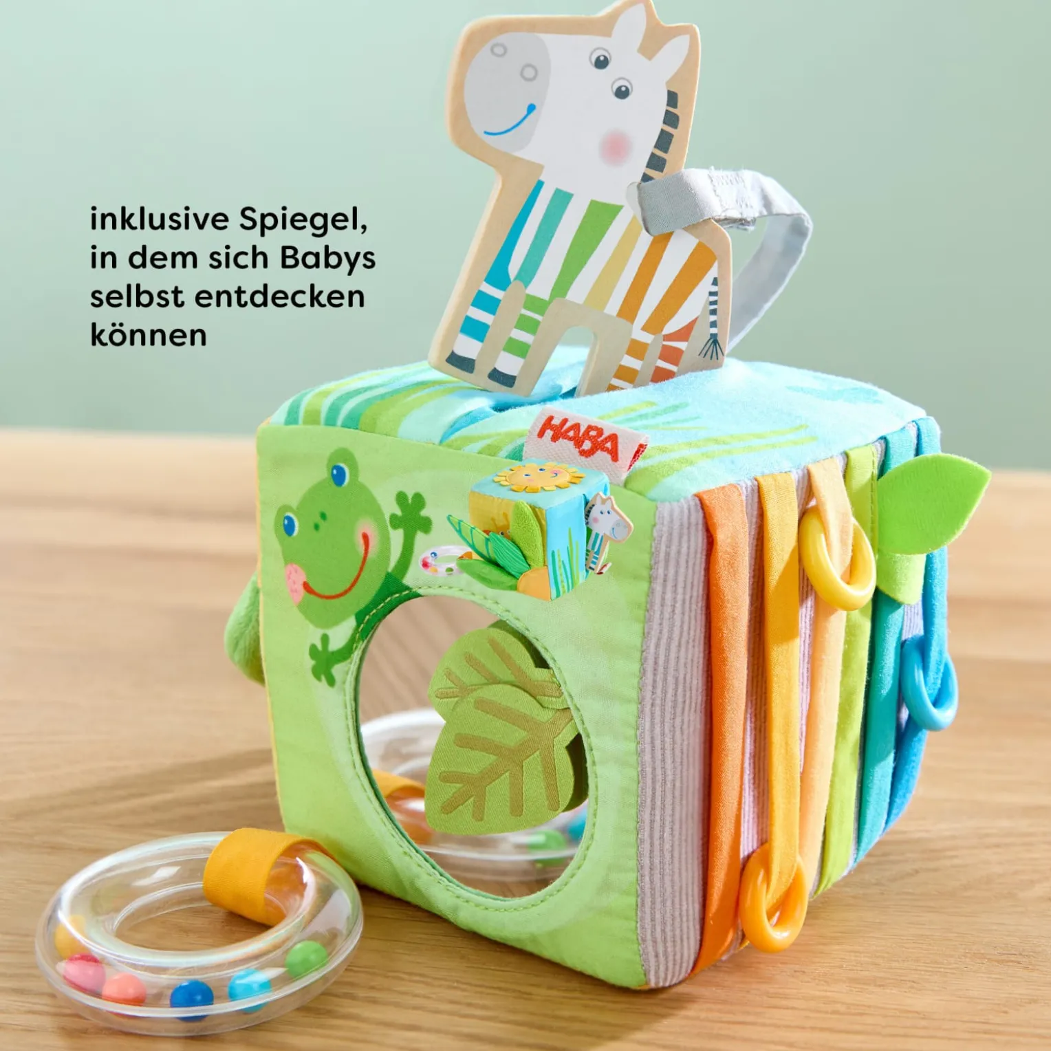 Entdeckerwürfel Zebra
