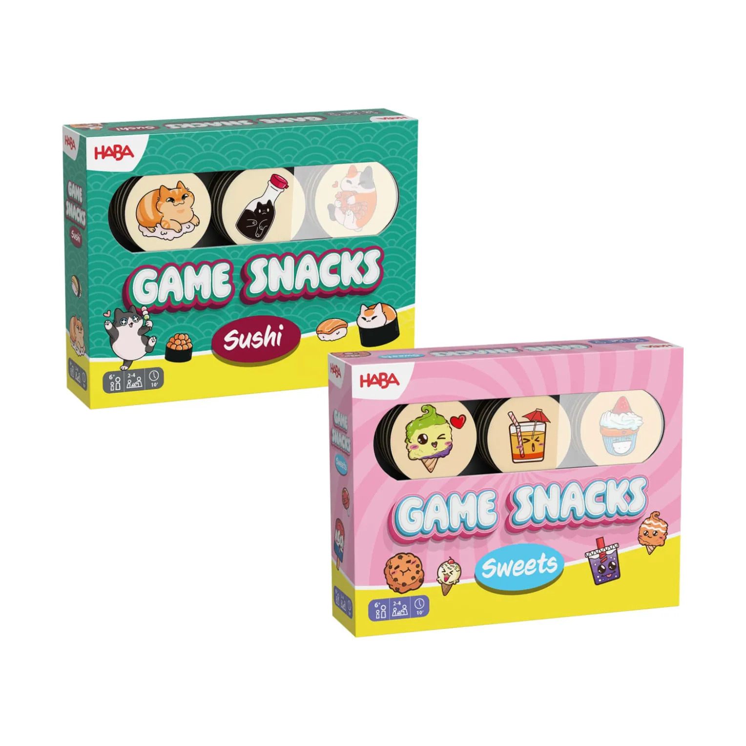 2er Set Game Snacks, ab 6 Jahren