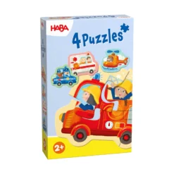 4 Erste Puzzles - Einsatzfahrzeuge