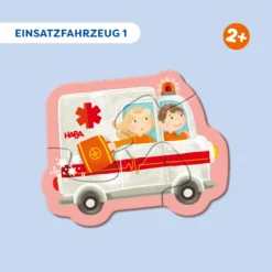 4 Erste Puzzles - Einsatzfahrzeuge