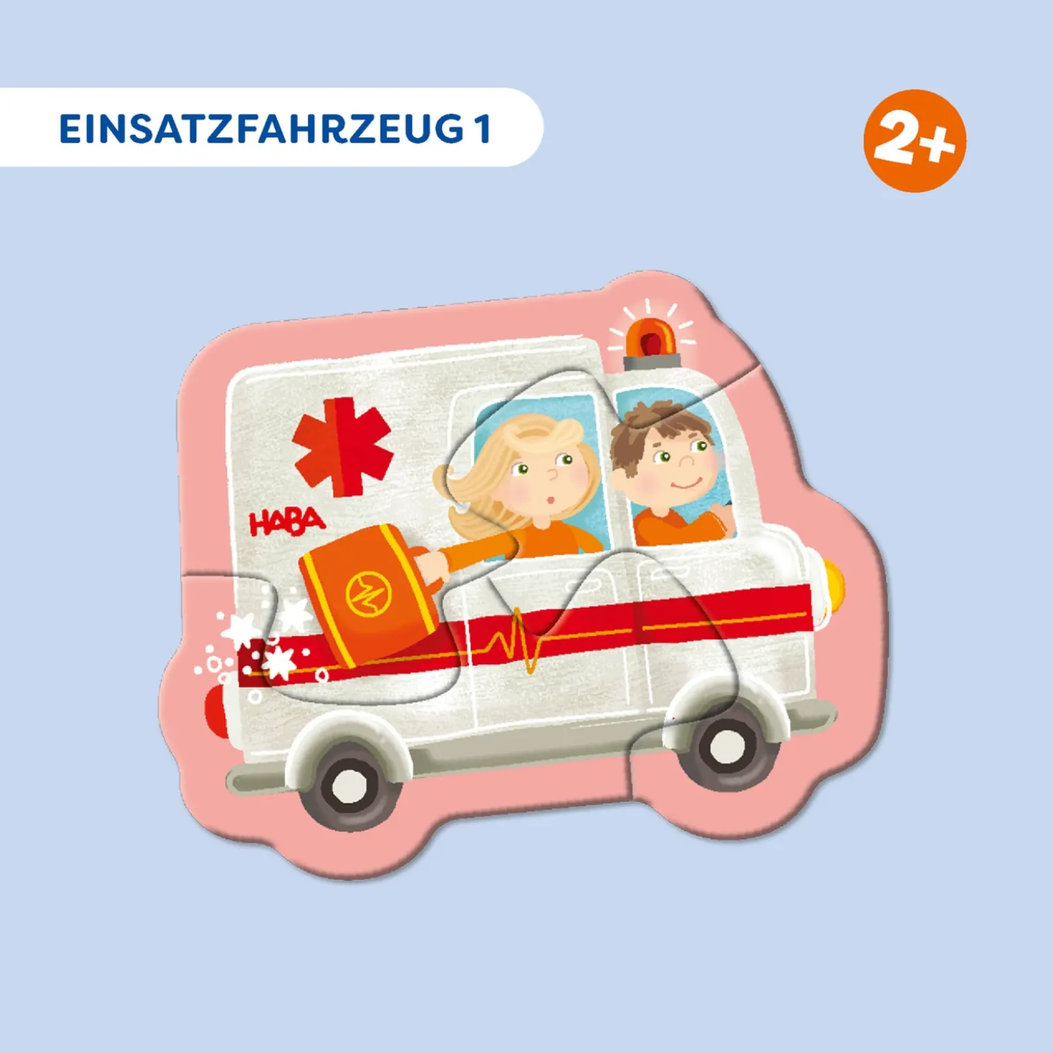 4 Erste Puzzles - Einsatzfahrzeuge