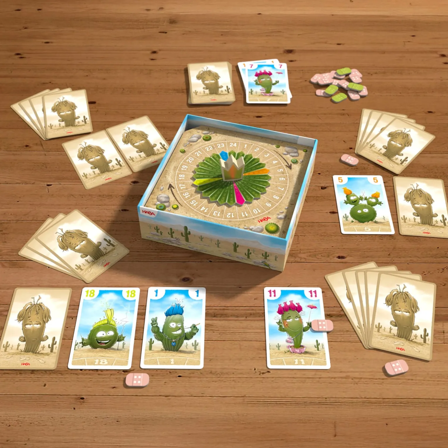 Familienspiel Stichelkönig, Kartenspiel