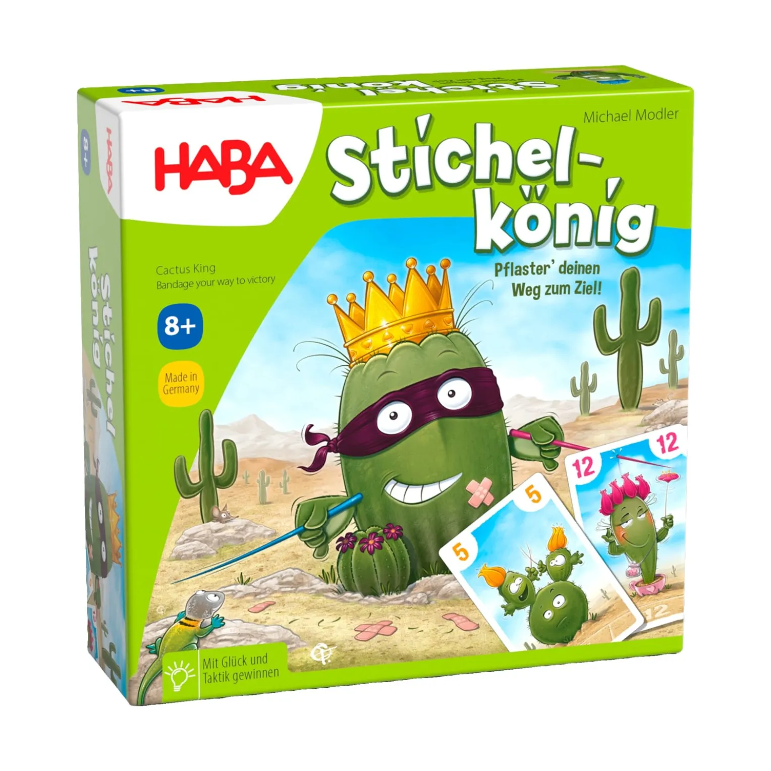 Familienspiel Stichelkönig, Kartenspiel