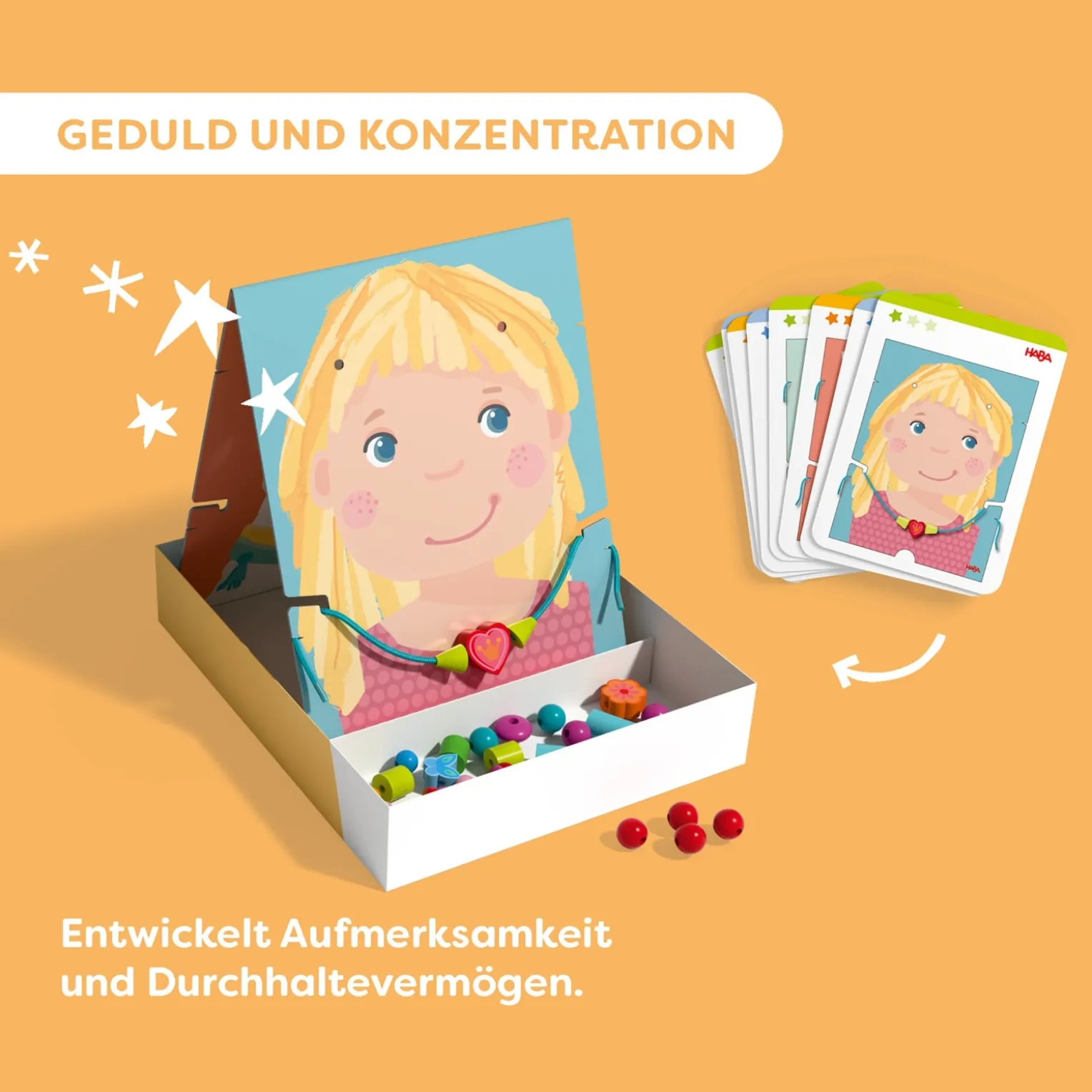 Fädelspiel Schmuckstücke