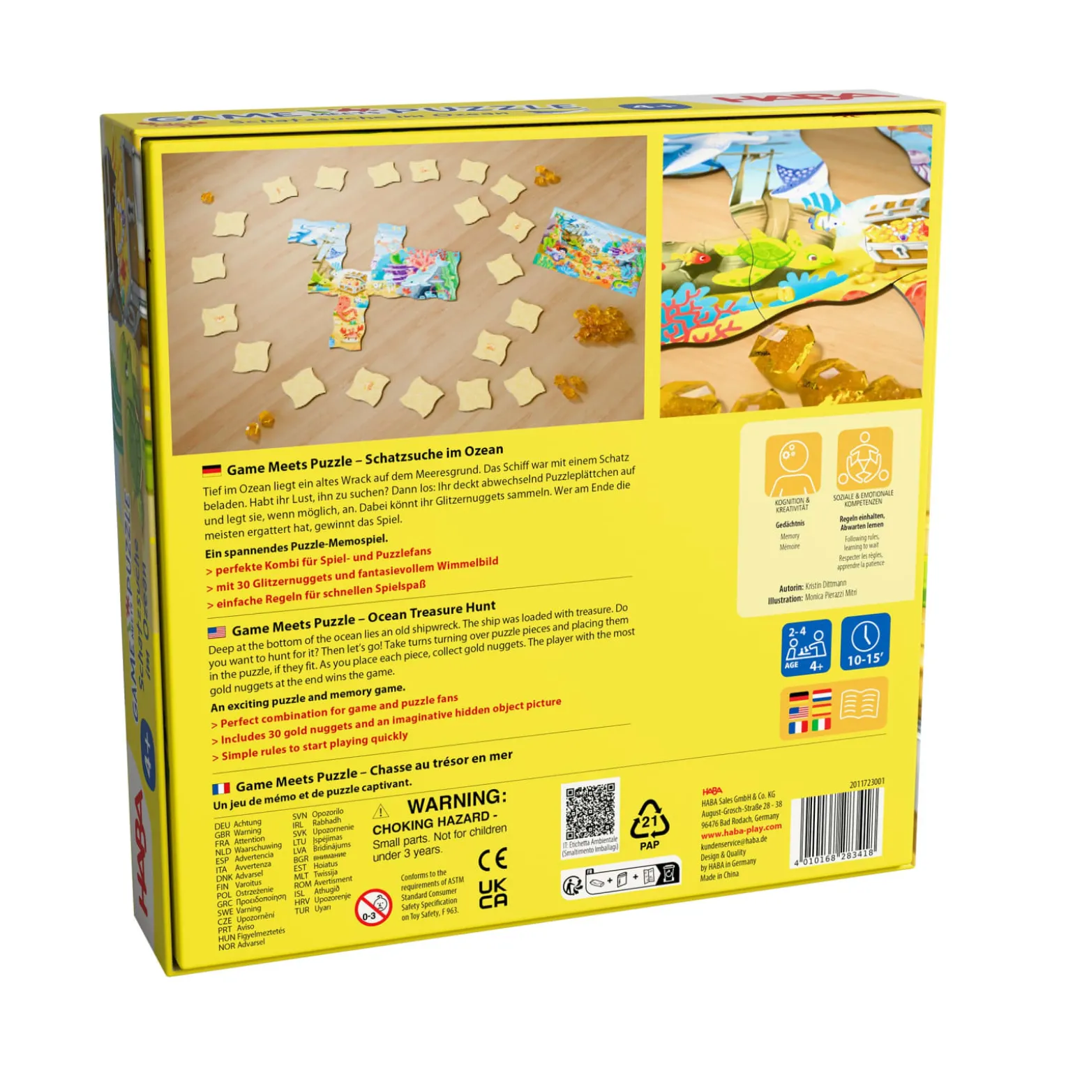 GAME MEETS PUZZLE – Schatzsuche im Ozean