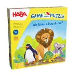 GAME MEETS PUZZLE – Wo leben Löwe & Co.?