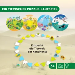 GAME MEETS PUZZLE – Wo leben Löwe & Co.?