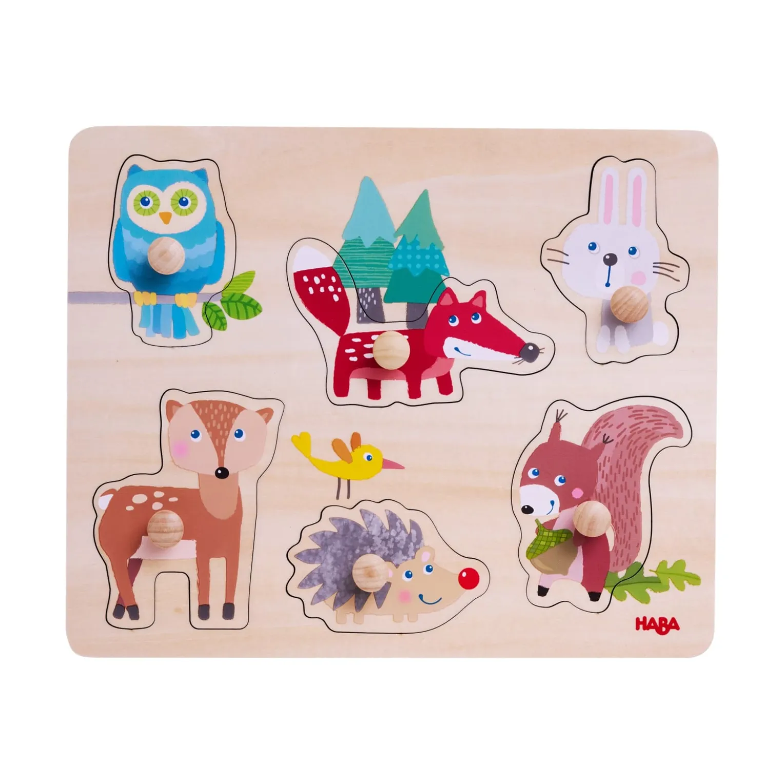 Greifpuzzle Waldtiere