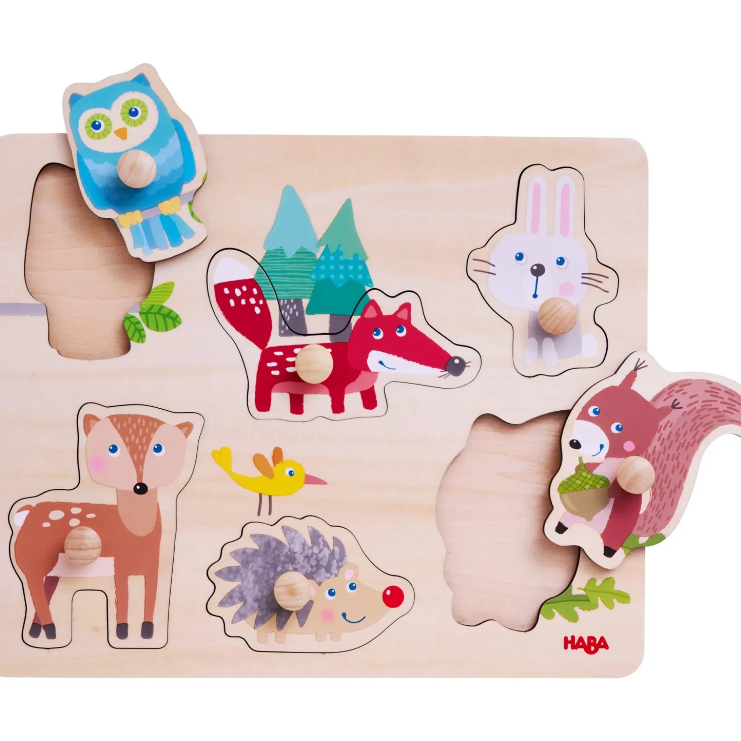Greifpuzzle Waldtiere