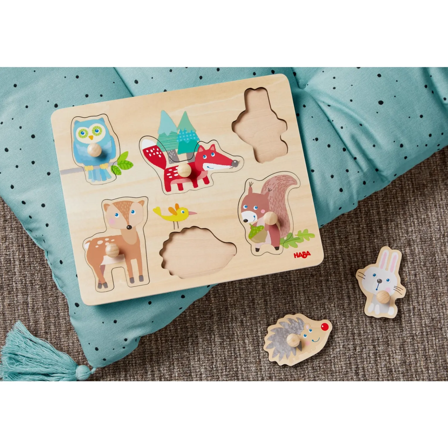 Greifpuzzle Waldtiere