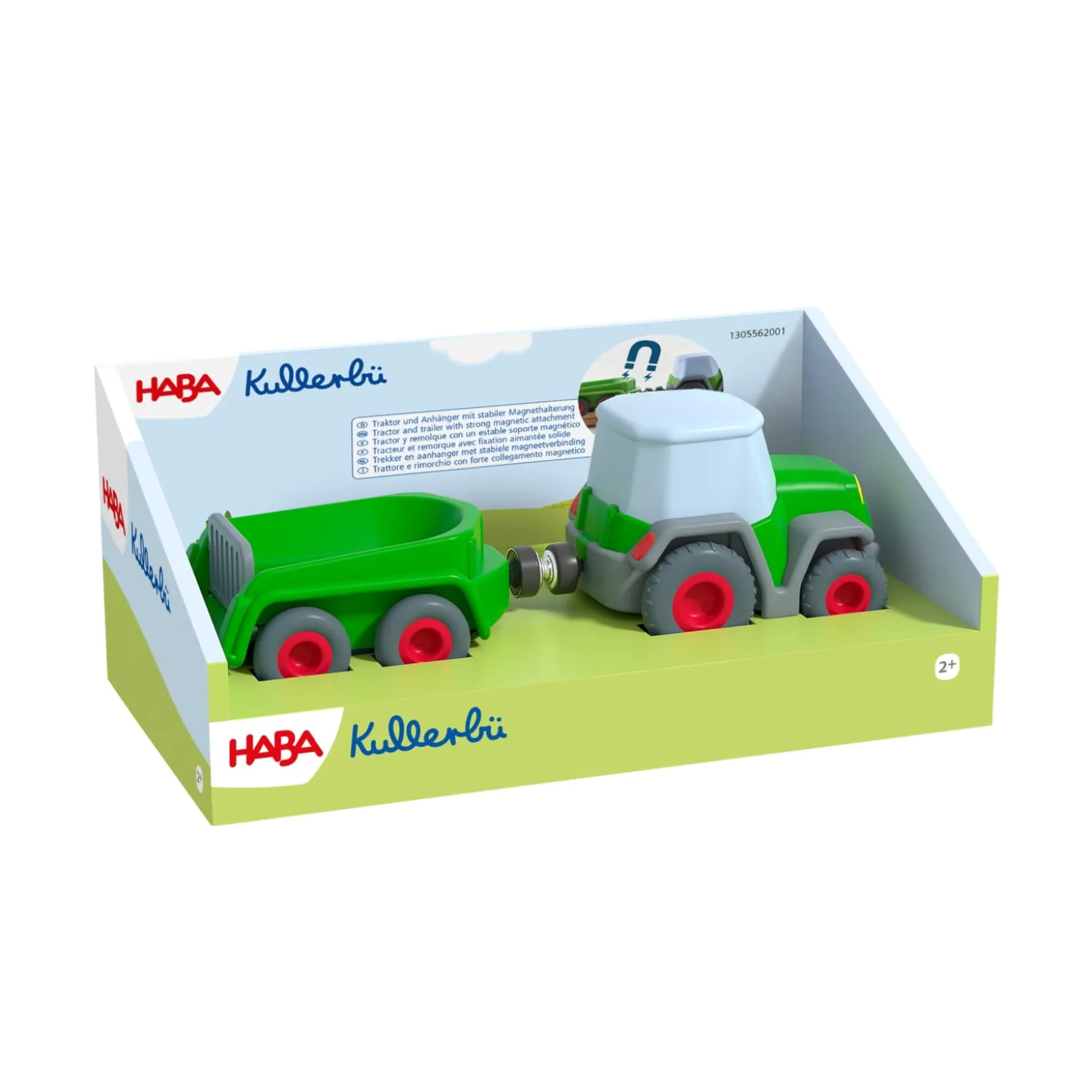 HABA Cars – Traktor mit Anhänger