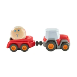 HABA-Cars Traktor mit Kugel-Anhänger