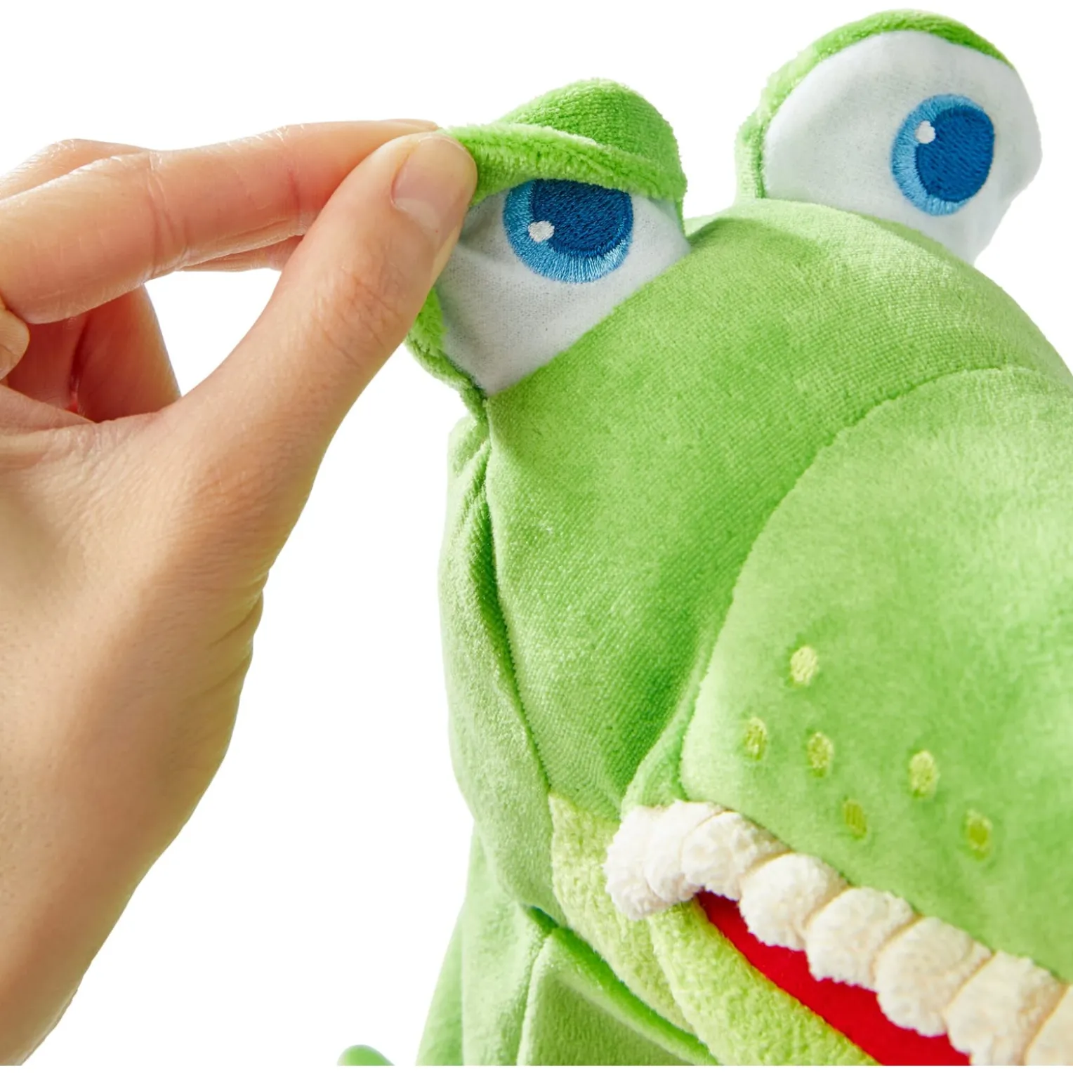 Handpuppe Krokodil, 26 cm