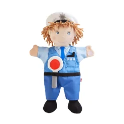 Handpuppe Polizist, 27 cm