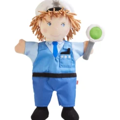 Handpuppe Polizist, 27 cm
