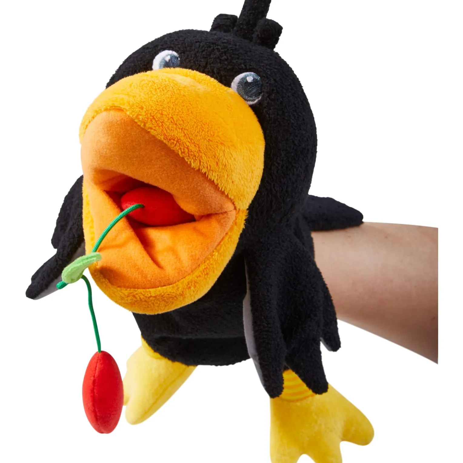 Handpuppe Rabe Theo, 30 cm