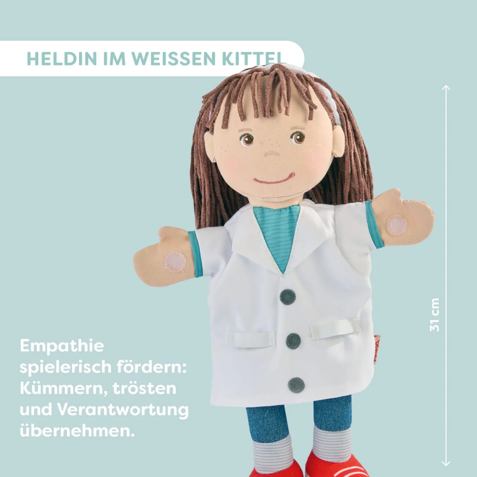 Handpuppe Ärztin