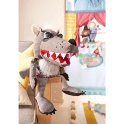 Handpuppe Wolf Grisbert, 37 cm