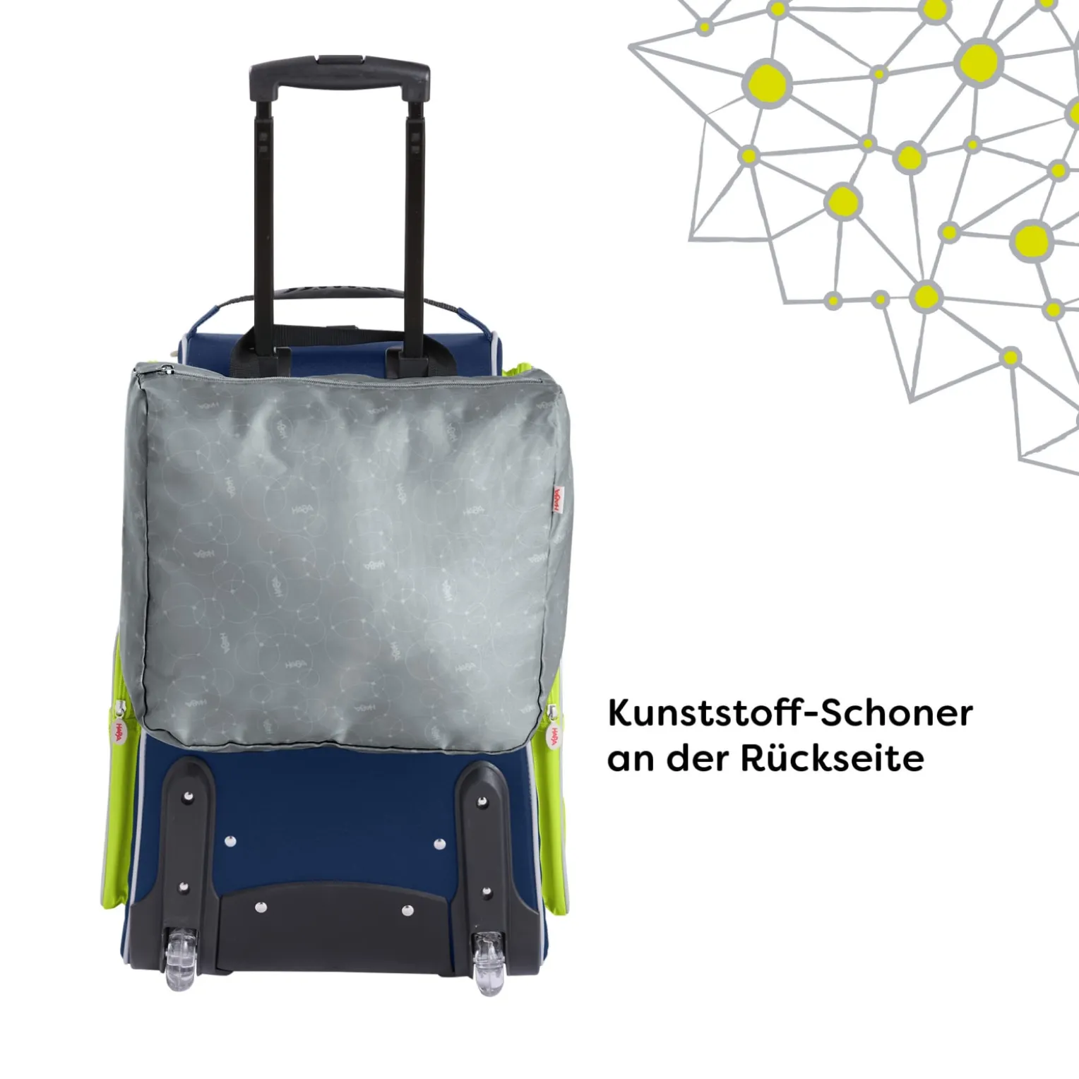 Kinder-Schranktrolley, 2 Rollen