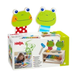 Klang-Klopfbank Froschkonzert