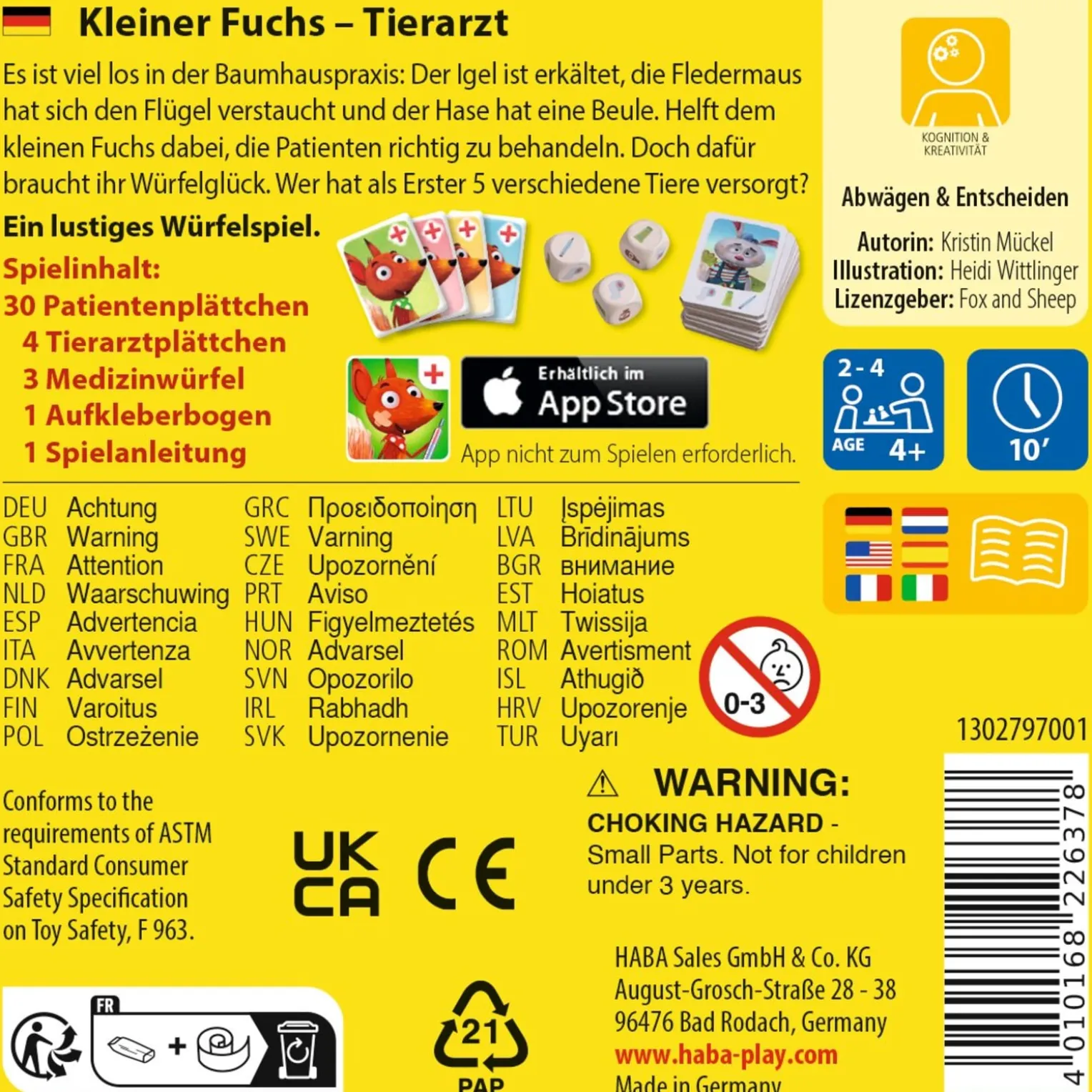 Kleiner Fuchs Tierarzt