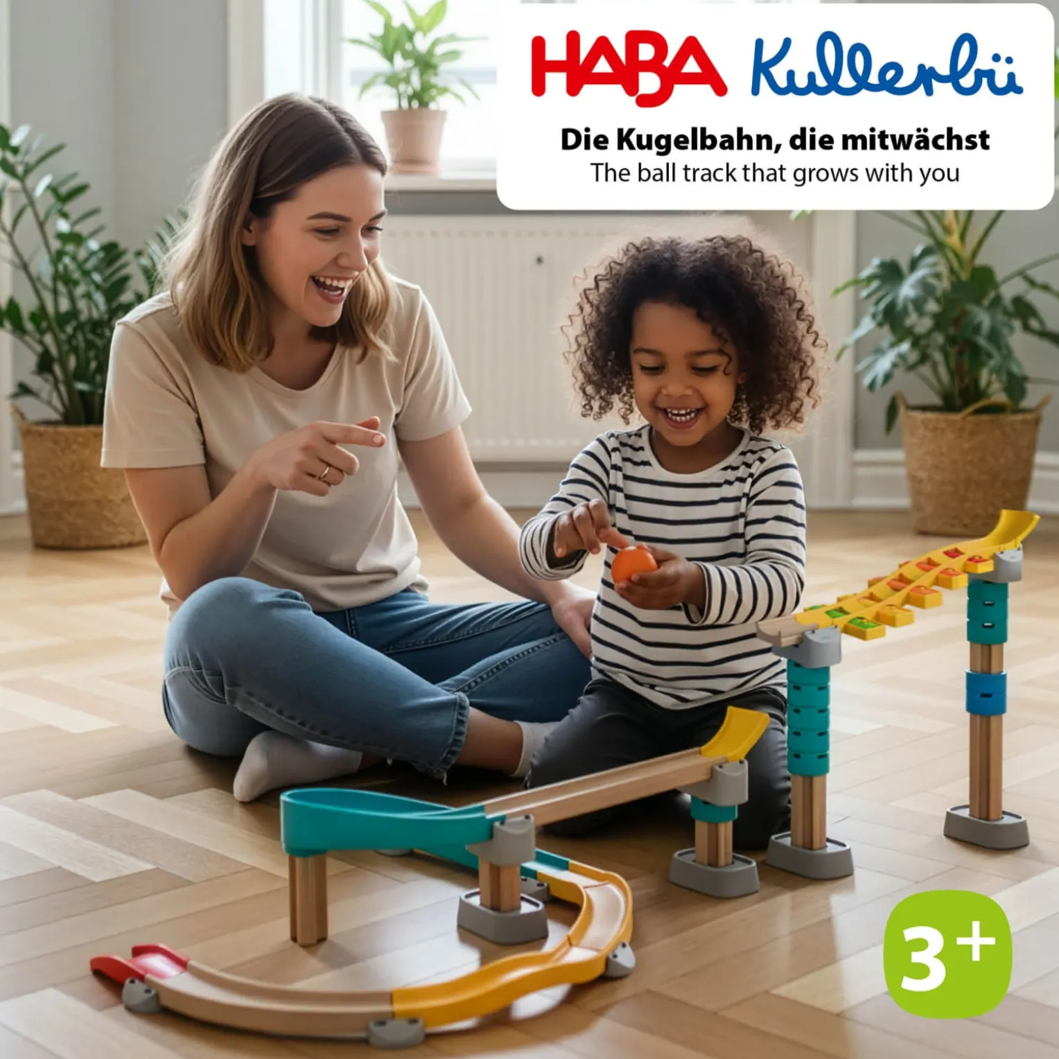 Kullerbü Kugelbahn Klangtreppe Step by Step