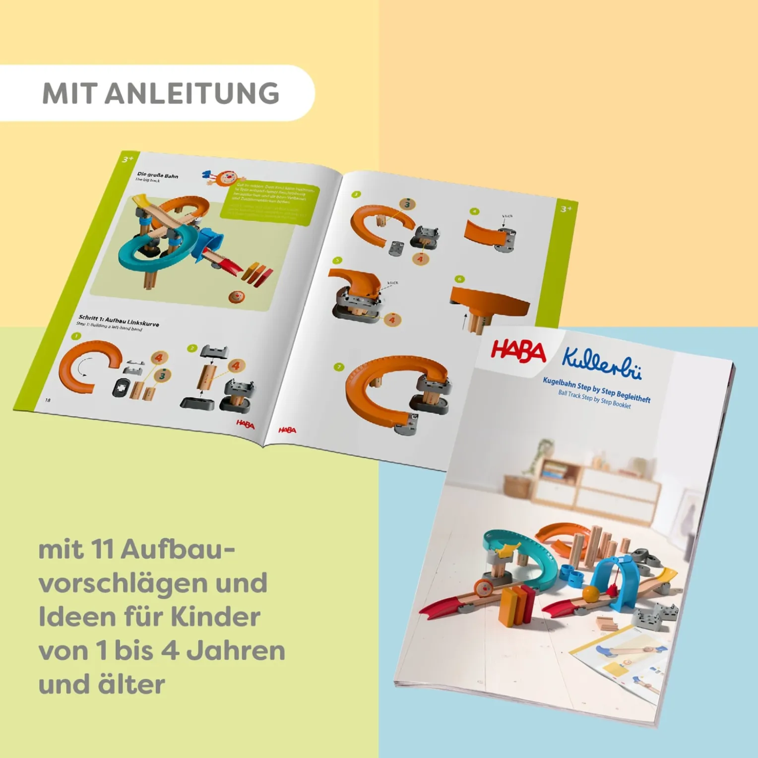 Kullerbü Kugelbahn Step-By-Step