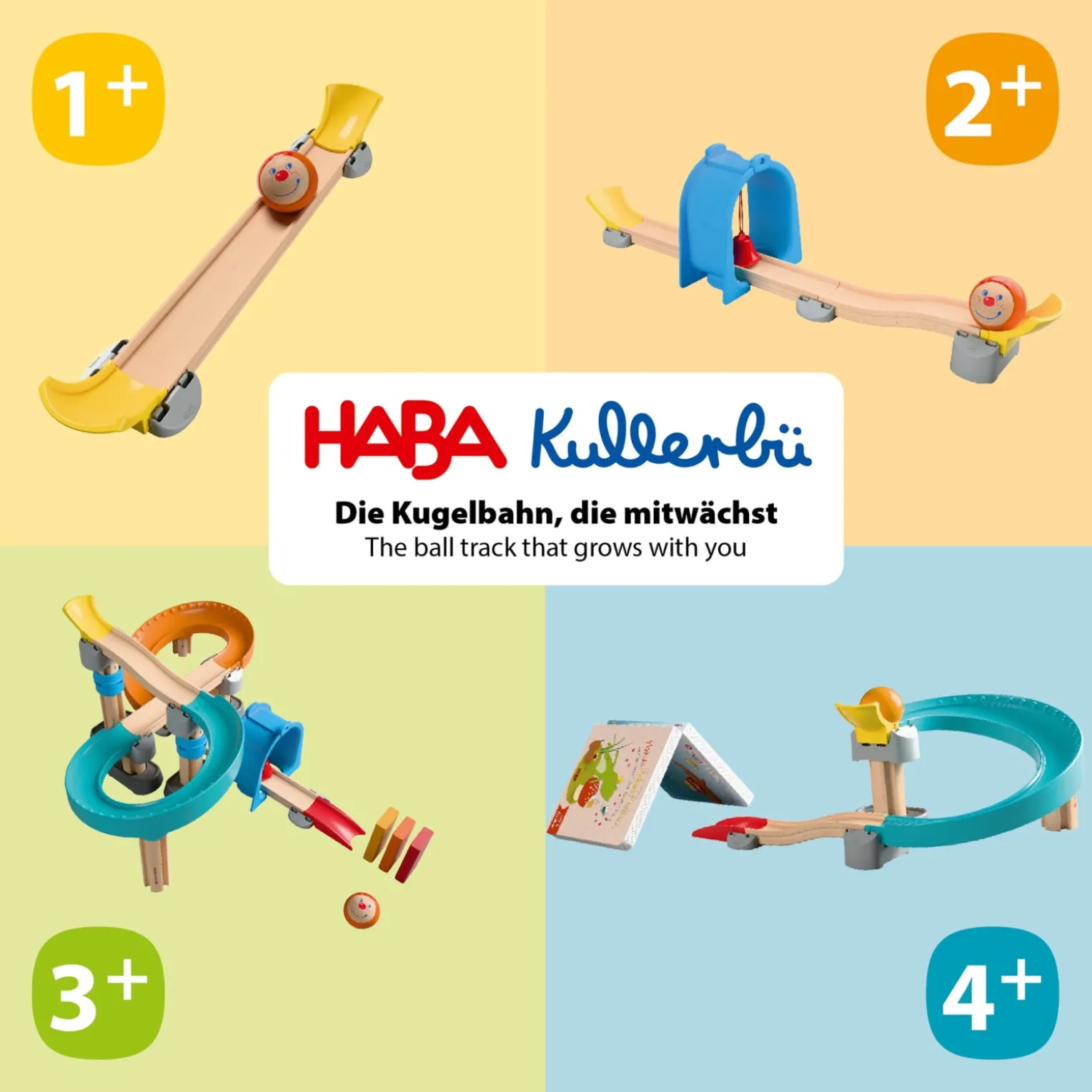 Kullerbü Kugelbahn Step-By-Step