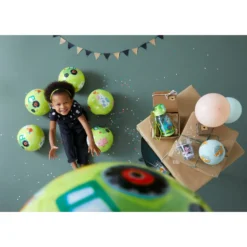 Kunststoffball Bauernhof Tiere, Ø 22 cm, Spielball ab 2 Jahren