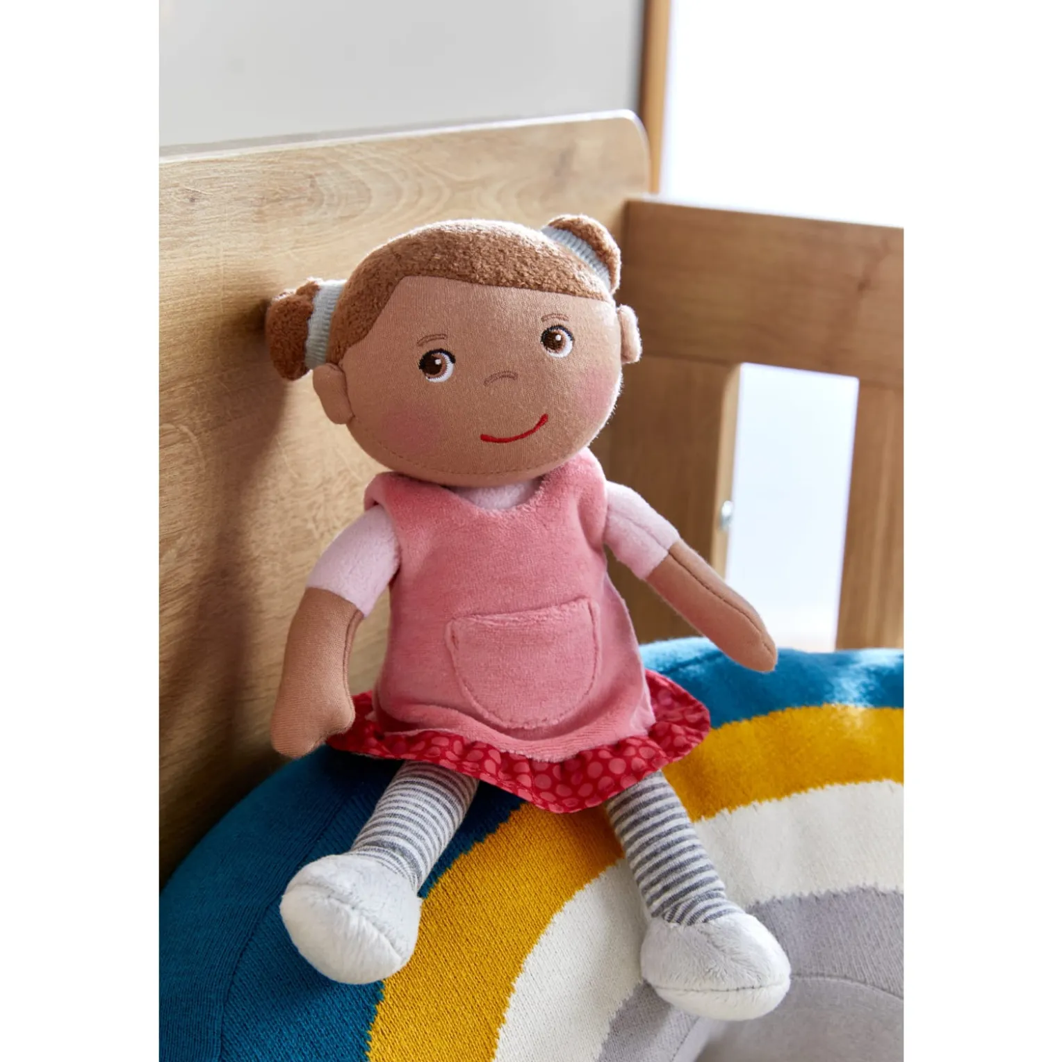 Kuschelpuppe Camila, 25 cm große Stoffpuppe