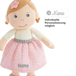 Kuschelpuppe Lara, 25 cm große Stoffpuppe