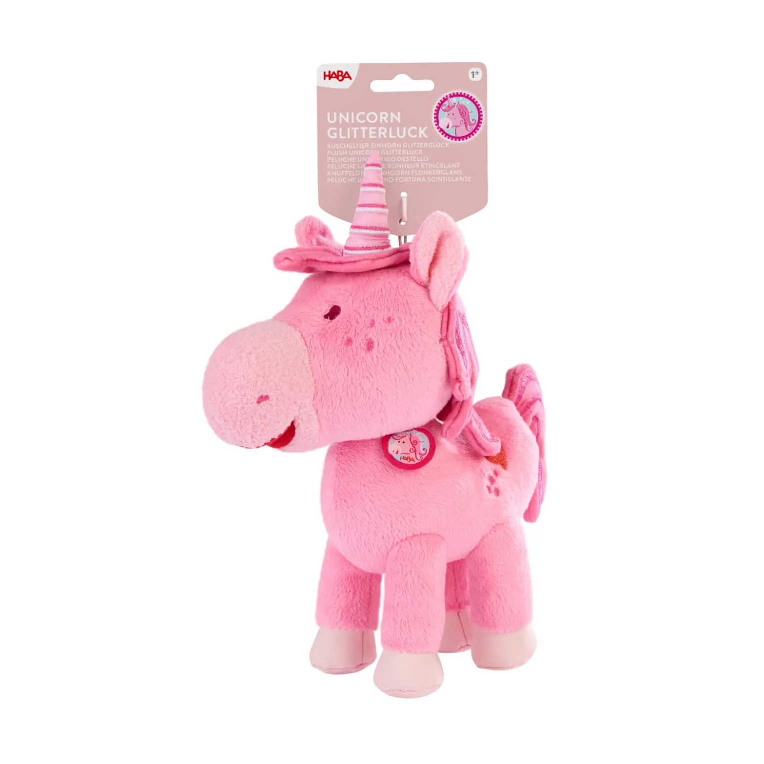 Kuscheltier Einhorn Glitzerglück
