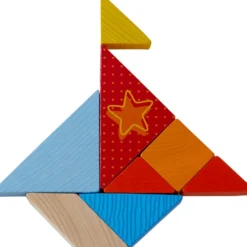 Legespiel Bunter Tangram-Mix