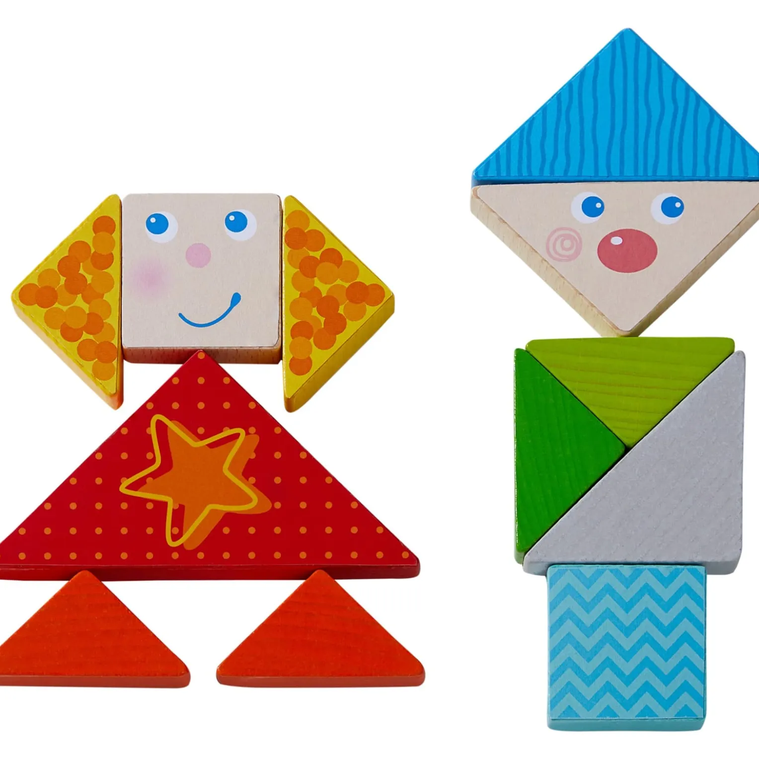 Legespiel Bunter Tangram-Mix
