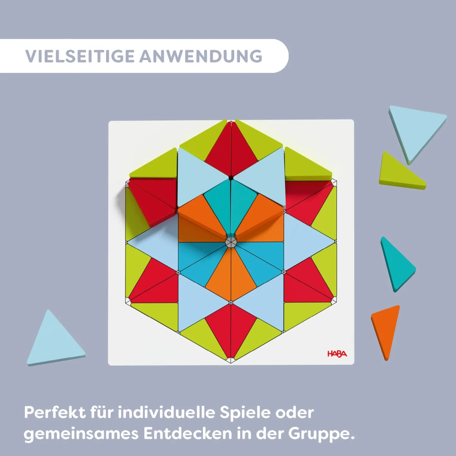 Legespiel Mosaik-Dreiecke