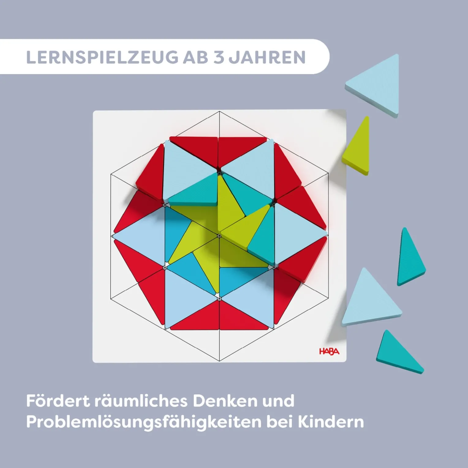 Legespiel Mosaik-Dreiecke