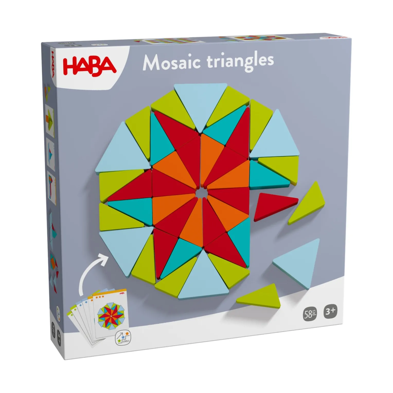 Legespiel Mosaik-Dreiecke